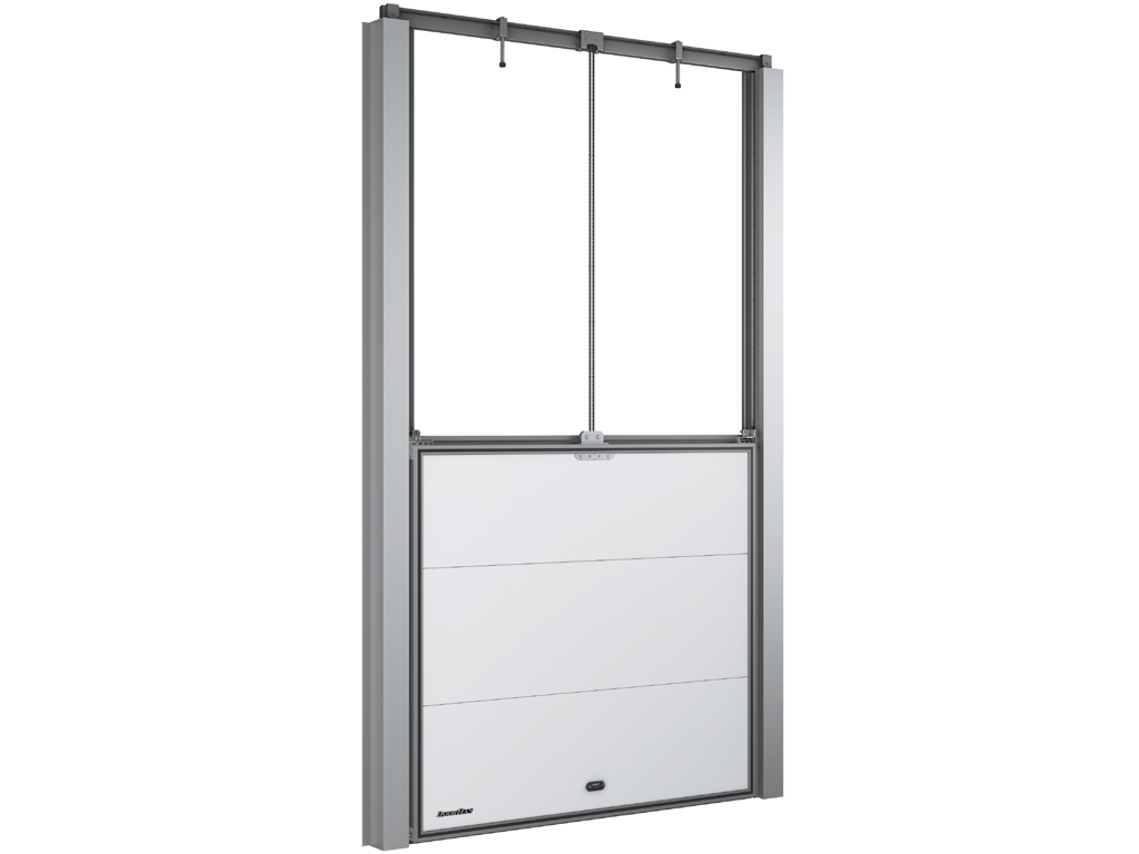 IDV seriyali sovutgichli xonalar uchun vertikal ko'taruvchi eshik